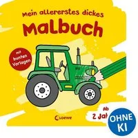 Mein allererstes dickes Malbuch (Traktor) / diverse