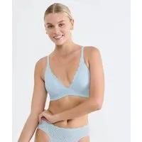 sloggi Bügelloser BH ZERO Feel Bliss THE UP Spitzenoptik, Lift-Up Effekt, mit herausnehmbaren atmungsaktiven Pads
