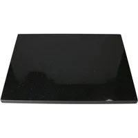 MamboCat Schneidebrett Stein-Schneidebrett 40 x 30 cm schwarz Servierplatte Unterlage