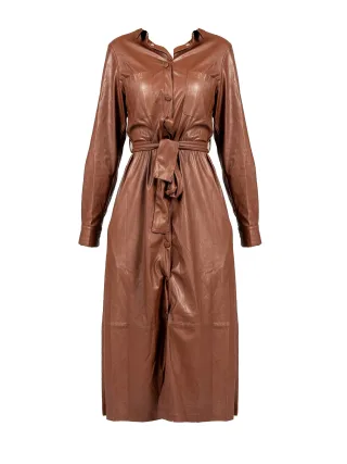 Pinko Kleid Maris Damen Braun