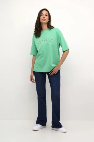 T-shirt Baggy fit Gumdrop green W. Statement green