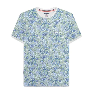 Lambretta - "SS25" T-Shirt für Herren (Grau/Marineblau)
