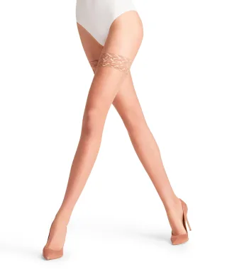 FALKE - FALKE Shelina 12 DEN Damen sun - Gr. - 8.75