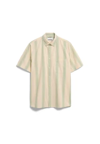 Armedangels - STRIPED SHORTSLEEVE SHIRT - Gr. - S