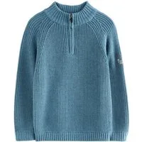 Next Troyer Gestrickter Troyer im Utility-Stil (1-tlg)