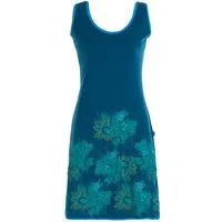 Vishes Tunikakleid Damen Longshirt-Kleid Sommer Mini-Kleid Tunika-Kleid Shirtkleid Boho, Goa, Hippie Style