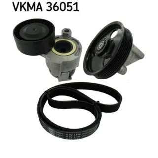 SKF Keilrippenriemensatz Dacia Nissan Renault VKMA36051