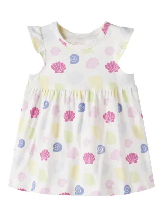 NAME IT - NBFFILUAZ DRESS BOX Cloud Dancer - Gr. - 80