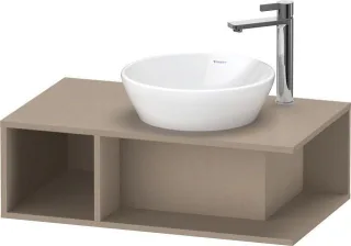 Duravit D-Neo Konsolenwaschtischunterbau wandhängend Leinen Matt 800x480x260 mm - DE493807575 DE493807575