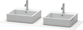 Duravit XSquare Konsole Weiß Supermatt 1400x550x16 mm - XS063GB8484 XS063GB8484