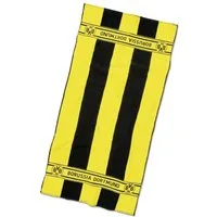 BVB Duschtuch BVB-Duschtuch mit Blockstreifen, Baumwolle (Packung, 1-St), Blockstreifen