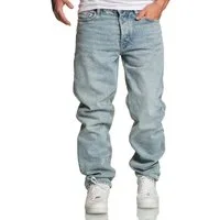 Amaci&Sons Weite Jeans BOX HILL 90s Baggy Jeans Herren 90s Denim Jeans Hose Straight Baggy