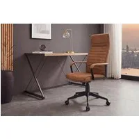 riess-ambiente Bürostuhl LAZIO vintage braun/schwarz - Microfaser, Metall, drehbar, Gaming (Einzelartikel, 1 St), Moderner Gamingstuhl auf Rollen - ideal für Schlaf- und Arbeitszimmer