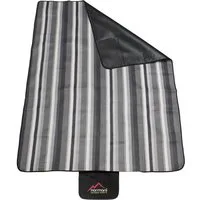 Picknickdecke Outdoor-Campingdecke, 140 cm x 180 cm Tundra, normani, Wasserdichte Unterseite - Fleece Oberseite Sommerdecke Outdoordecke