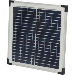 Kerbl Solarmodul inkl. Halterung und Laderegler - 375151