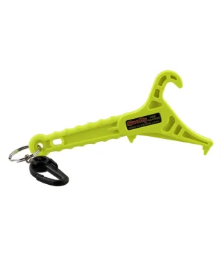 Kupplungsschlüssel | Scotty Firefighter | Storz D/C/B | Kunststoff glasfaserverstärkt | neongelb | feuerfest < 600 °C | inkl. Karabiner