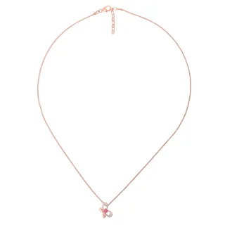 Orphelia Damen-Kette aus 925er Sterlingsilber mit Anhänger – Rosé ZH-7083