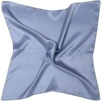 MayTree Seidentuch quadratisch einfarbig 53x53cm Nickituch, Bandana-Schal, (Stück), 100% Seide