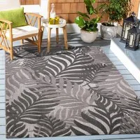 Sanat Teppich Floral Outdoor, rechteckig, Höhe: 6 mm, In- und Outdoor geeignet, florales Design, Balkon, Terasse