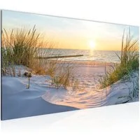 Runa Art XXL-Wandbild Natur Landschaft Bild Wohnzimmer Schlafzimmer Deko 043712a 100x40 cm, Ostsee, Ostsee Nordsee Dekoration Landhaus