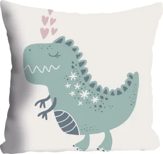 queence Dekokissen "Drache" Kissenhülle ohne Füllung, 1 Stück