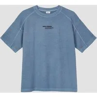 s.Oliver Kurzarmshirt T-Shirt Oversized T-Shirt aus Strukturjersey