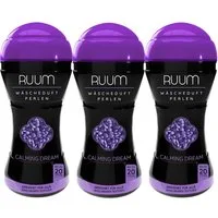 RUUM Wäscheparfüm Textilien-Parfüm Perlen Für Die Waschmaschine 210g (Spar-Set, 3-St), Für Langanhaltende Frische