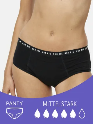 NUR DIE Periodenunterwäsche Panty - ALLES GEREGELT mittelstark