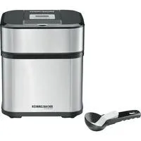Eismaschine IM 12 Kurt edelstahl/schwarz, für 1.500ml Eiscreme, 12 Watt