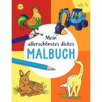 Mein allerschönstes dickes Malbuch / Birgitta Nicolas, Jörn Rau