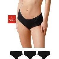 SNOCKS Hipster Panties Damen Unterhose (3-St) aus Bio-Baumwolle für ein bequemes Tragegefühl