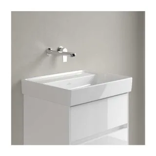 Villeroy und Boch Collaro Waschtisch 4A335801 ohne Überlauf, ohne Hahnloch, 55x44cm, weiß