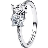 Pandora Silberring 193740C01, für Damen-Ring Disney Stitch & Stone Silber