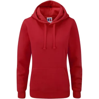 Russell Womens Premium Authentic Hoodie (3-Lagen-Gewebe) (Klassisches Rot)