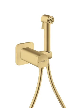 Hansgrohe Bidette Handbr. Axor Bidette Showers Mischwasser softsq. m.Schlauch1250mm brushed gold op 29243250