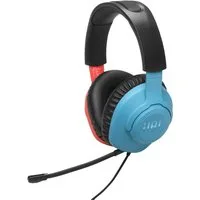 JBL Quantum 100N Gaming-Headset (Mikrofon abnehmbar, Stummschaltung, nicht vorhanden, JBL QuantumSOUND Signatur, abnehmbares Mikrofon mit Stummschaltung)