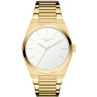 Liebeskind Berlin Quarzuhr Minimalist 48 mm LT-0462-MQ, Armbanduhr, Damenuhr, Herrenuhr, Edelstahlarmband, analog