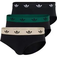adidas Originals Slip Comfort Flex Cotton (3er Pack) breiter Logo-Bund, elastisch, sportlicher Touch, Baumwollmix