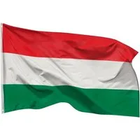 PHENO FLAGS Flagge Ungarn Flagge - Ungarnfahne 90 x 150 cm, Strapazierfähige Fahne für Fahnenmast, mit 2 Ösen