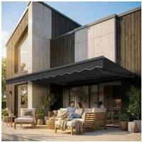 Eclipse Halbkassettenmarkise Kassettenmarkise Eclipse Standard manuell 2,5x2m