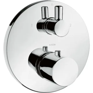 hansgrohe Wannenthermostat Axor Uno² mit Ab-/Umstellventil, chrom