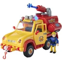SIMBA Spielzeug-Feuerwehr Feuerwehrmann Sam, Venus 2.0, mit Sound- und Lichteffekten