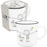 Sheepworld Tasse XL Tasse Lieblings-Becher Tee Kaffeetasse 0,55cl Geschenk Sheepworld, Porzellan