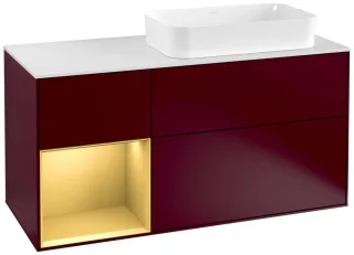 Villeroy & Boch Waschtischunterschrank Finion G27 1200x603x501mm Bel.. WT re , G271HFHB G271HFHB
