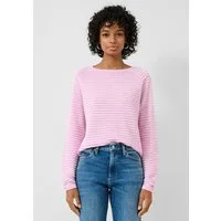 QS Strickpullover mit Strukturmuster