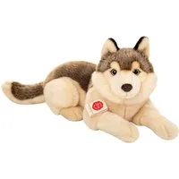Teddy Hermann® Kuscheltier Wolf liegend, 40 cm, zum Teil aus recyceltem Material