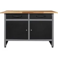 ONDIS24 Werkbank Werner, (Set), höhenverstellbar, ca. 120x60x85 cm