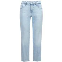 SEVEN FOR ALL MANKIND Straight-Jeans SEVEN FOR ALL MANKIND Jeans CALIE STRAIGHT Mid Waist - Blau