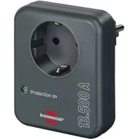 Brennenstuhl Steckdose Steckdosenadapter mit Überspannungsschutz 13.50 A 1506996, Steckdosen