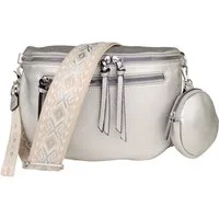 MIRROSI Bauchtasche Damen Taschen, Umhängetasche, Brusttasche, 30x20x9cm Veganes Leder (Schultertasche für jeden Anlass, (dazu 1x Münzbeutel und 1x Schlüsselband), Crossbody Bag, Bohemian gemusterten& verstellbaren Schulterriemen